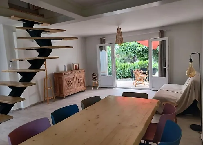 8 Pers, 4 Ch, Jardin, Clim 200m De La Casa de Férias Saint-Pierre-la-Mer (Aude)